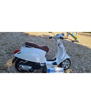 VESPA ELÉCTRICA INFANTIL PRIMAVERA 12V, BLANCA - AC-CT728-ki4